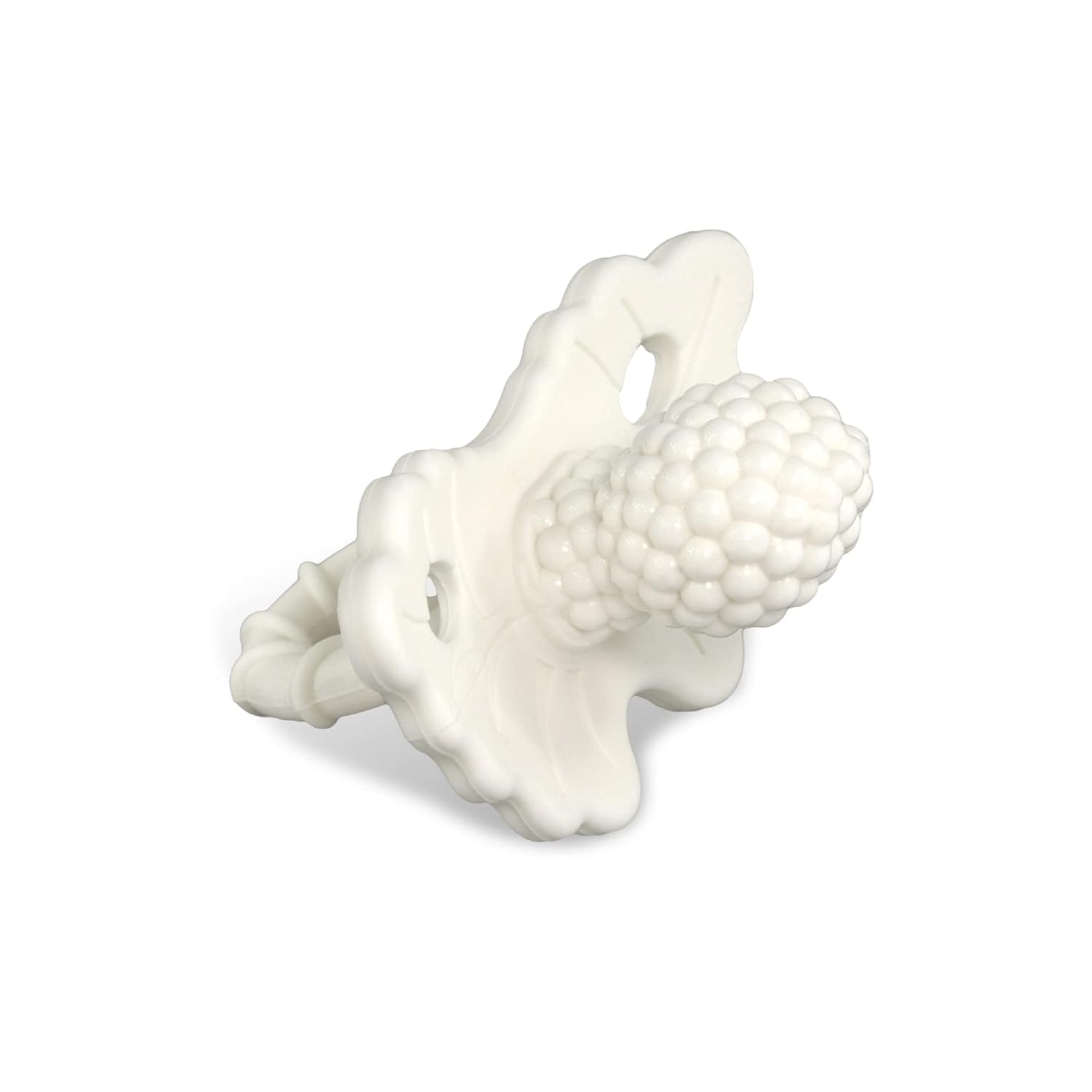 230816032431972_1 RaZbaby RaZberry Silicone Baby Teether Toy - Berrybumps Soothe Babies Sore Gums - Infant Teething Toy - Hands Free Design - BPA Free - Easy-to-Hold Design - Teething Relief Pacifier - Fruit Shape/Red - Image 1